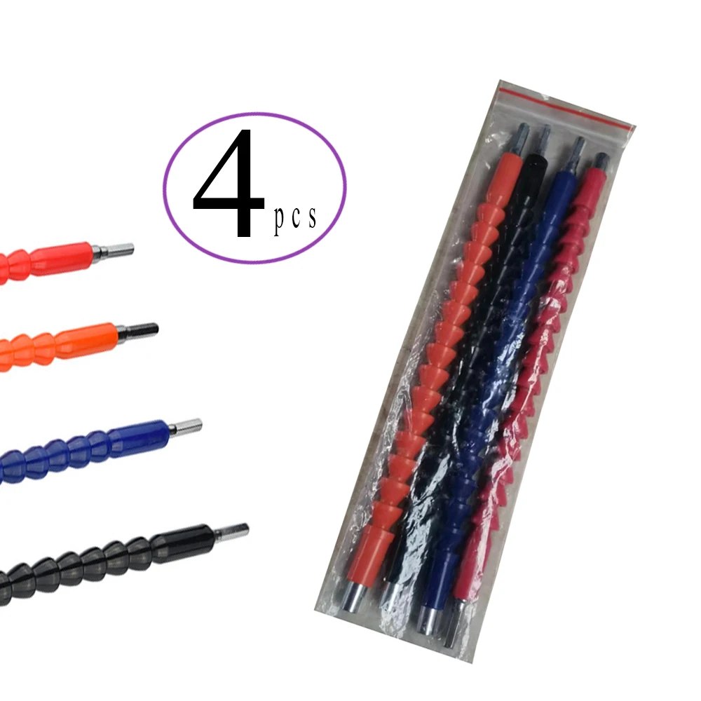 4 шт. универсальные удлинители для дрели 295 мм|Детали инструментов| |