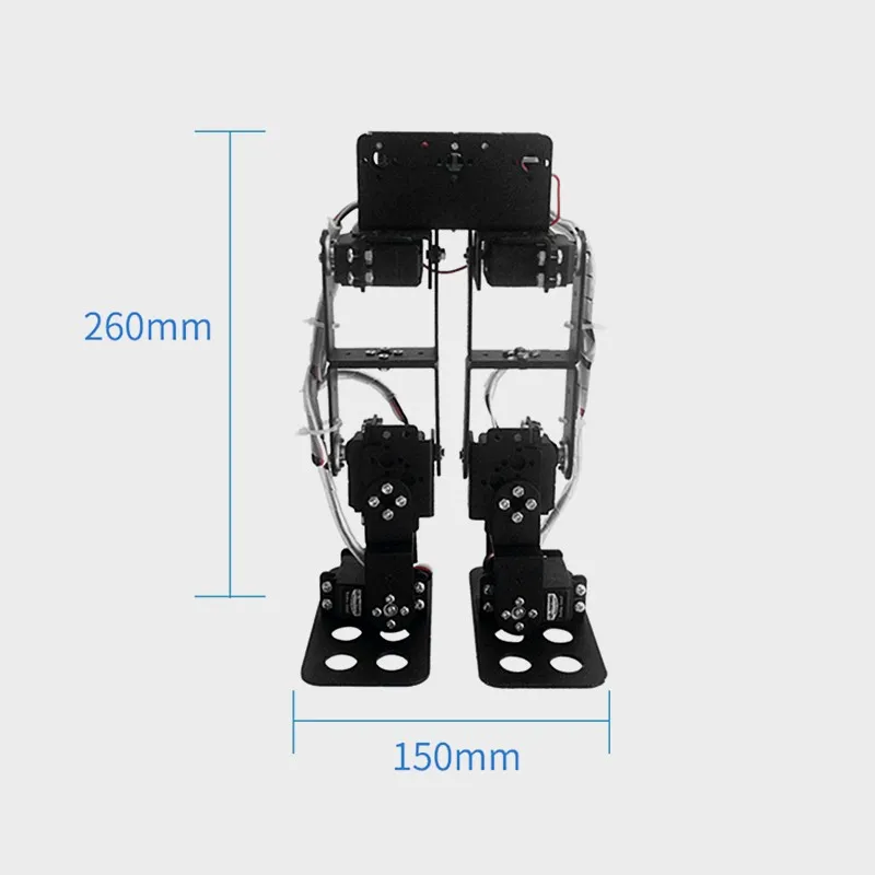 Бесплатная доставка робот-рамка E-packet без сервопривода 6dof Biped