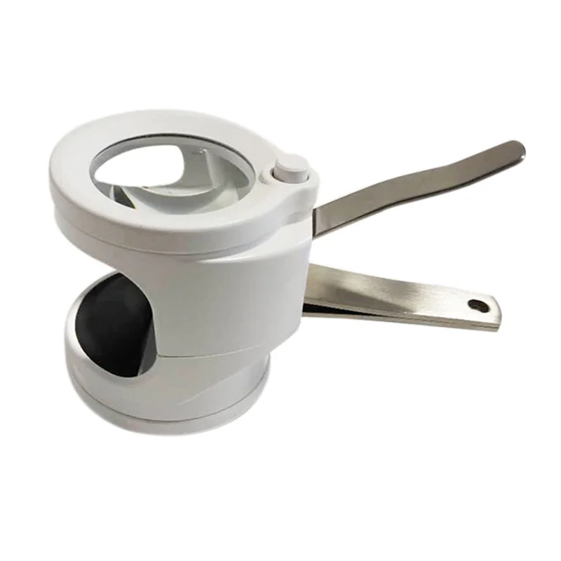 Pocket Finger Toe Nail Clipper Cutter with nifying Glass Trimmer Manicure Pedicure Care Scissors Tools Elderly Children | Красота и