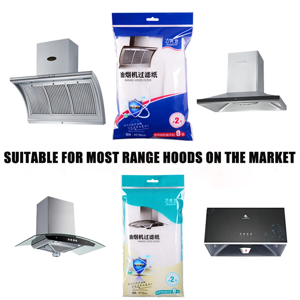 Кухонные дымонепроницаемые наклейки масляный поглощающий бумажный фильтр