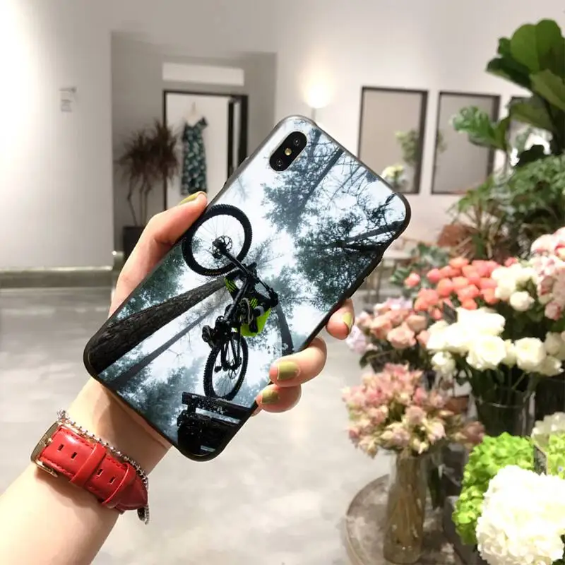 CUTEWANAN удивительный горный велосипед MTB чехол для телефона iPhone 11 pro XS MAX 8 7 6 6S Plus X 5S SE