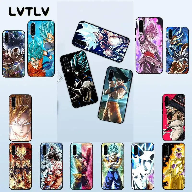 LVTLV Dragon Ball Cacarot Мягкий силиконовый чехол для телефона Huawei P9 10 lite P20 pro P30 Psmart mate 20