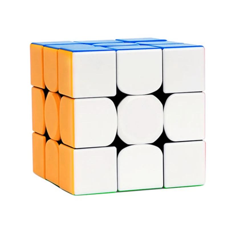3X3 Подразмер 54 мм 3x3x3 магнит числовой профессиональный магический скоростной кубик Развивающие игрушки для увлеченного фаната - Цвет: 3X3