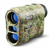 boblov nk 1000 waterproof hunting rangefinder 6 5x magnification flag locking range finder laser distance meter for golf sport