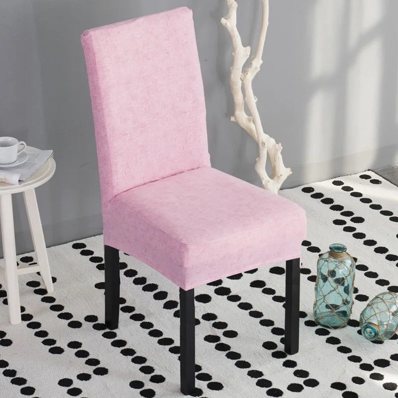 Простые печатные эластичные чехлы на кресла Украшения для обеденной