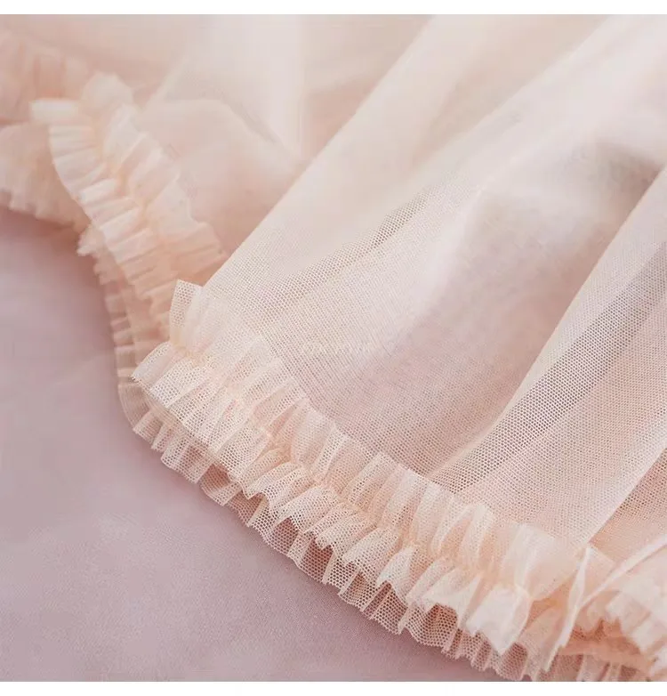 Розовая Сексуальная ночная рубашка прозрачное Сетчатое ажурное Сексуальное