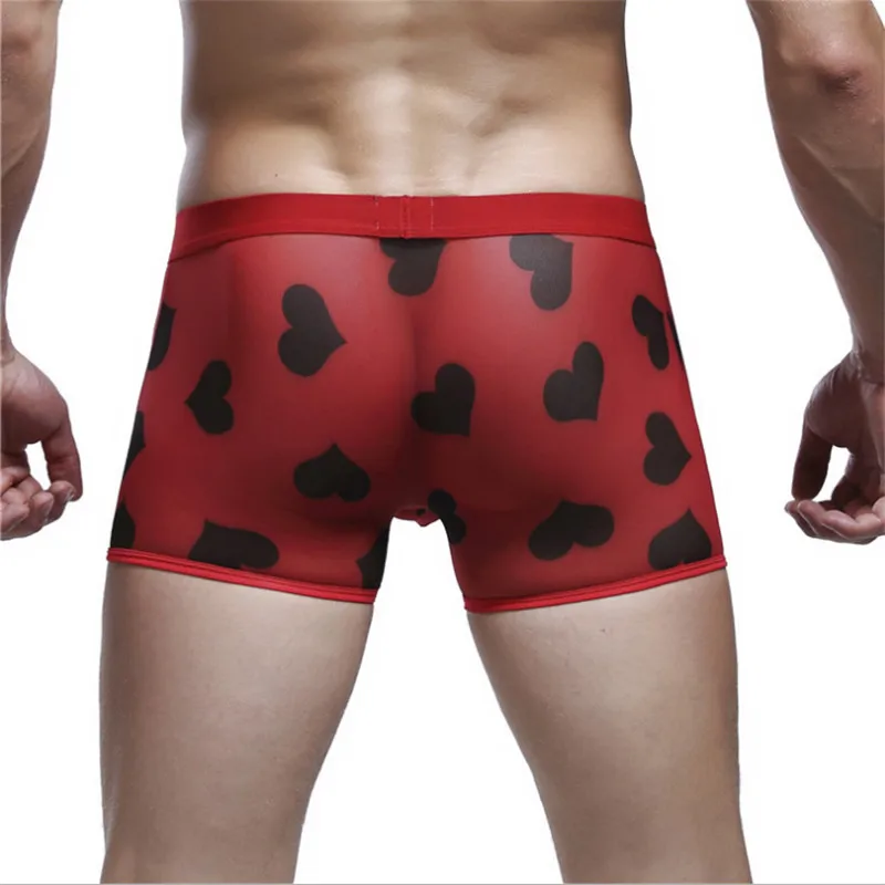 Оптовая и розничная продажа сексуальное мужское нижнее белье в форме сердца