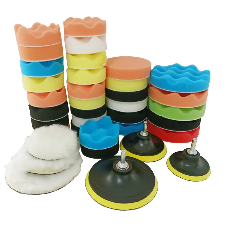 Полировальный диск для автомобиля самоклеящаяся Полировочная губка воска