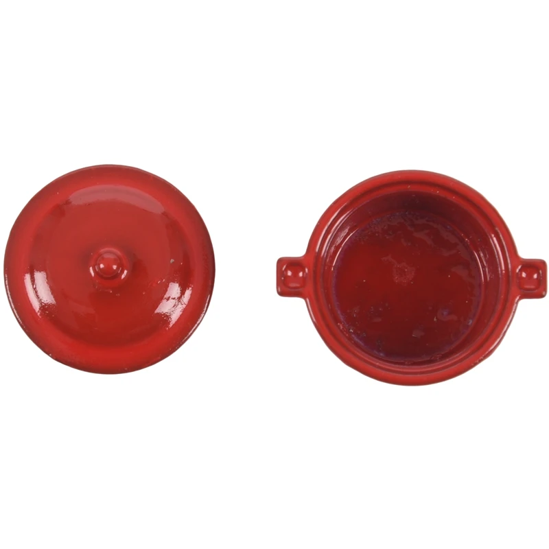 Кукольный домик миниатюрная кухонная утварь посуда кастрюля блюдо для тушения