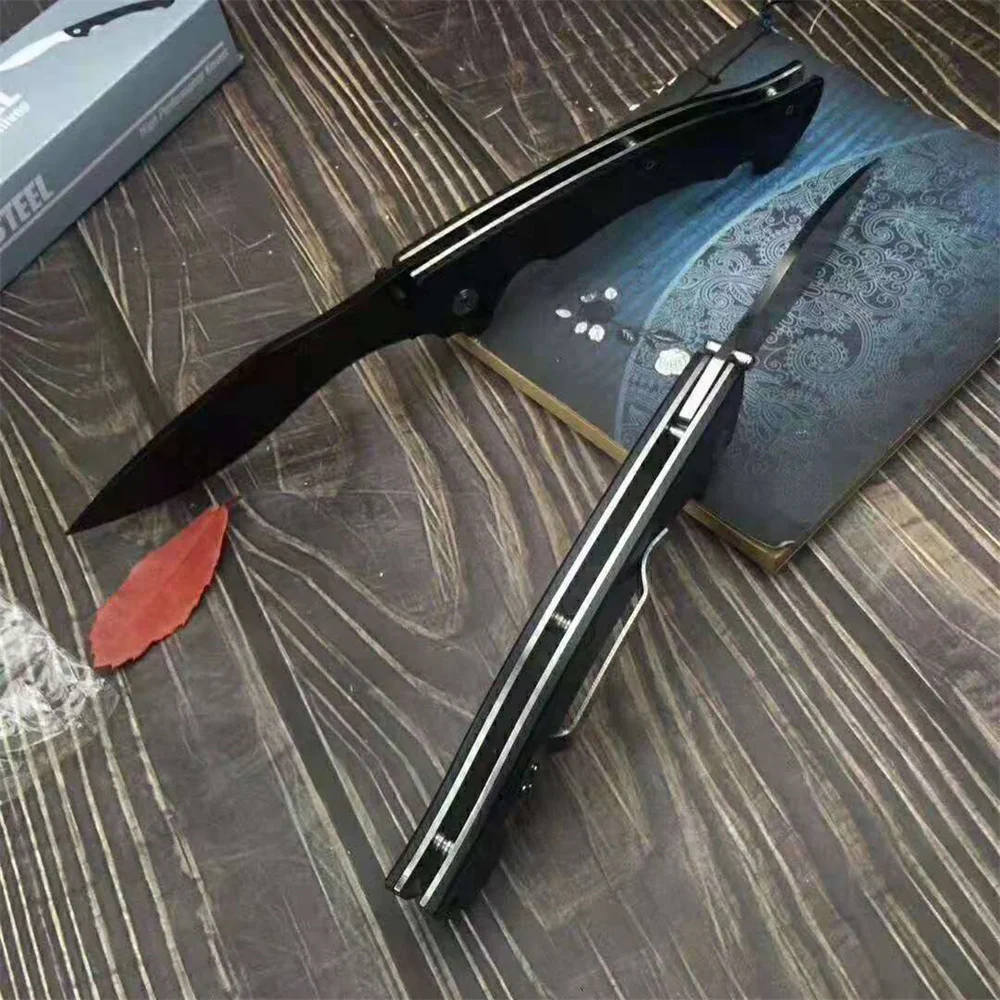 

Cold Steel 5CR15MOV Blade Folding Knife Aluminium Handle EDC Hiking Camping Surival Rescue Self-defense Tool with Original Box