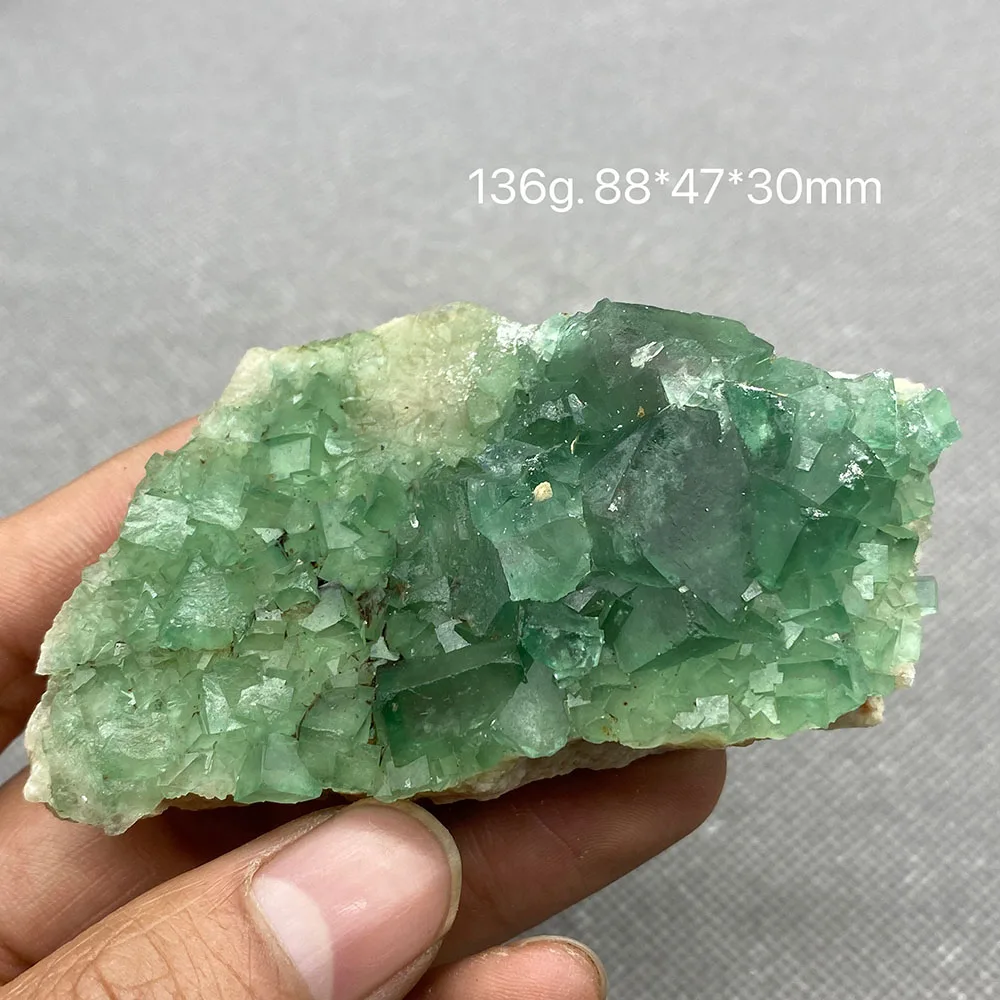 

100% Natural green fluorite Mineral specimen cluster Stones and crystals Healing crystal Free shipping