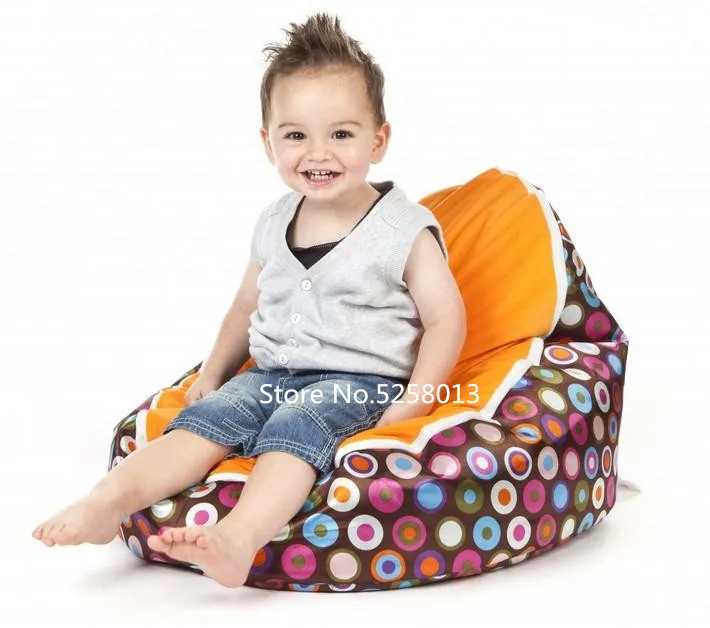 Лидер продаж безопасные удобные детские стулья в горошек дискотеки мешочки для