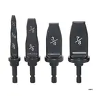 Мощный расширитель труб, сверло 4 шт. 14 дюйма, 516 дюйма, 38 дюйма, 12 дюйма, 58 дюйма, 34 дюйма; 78 дюйма, электроинструмент для ремонта