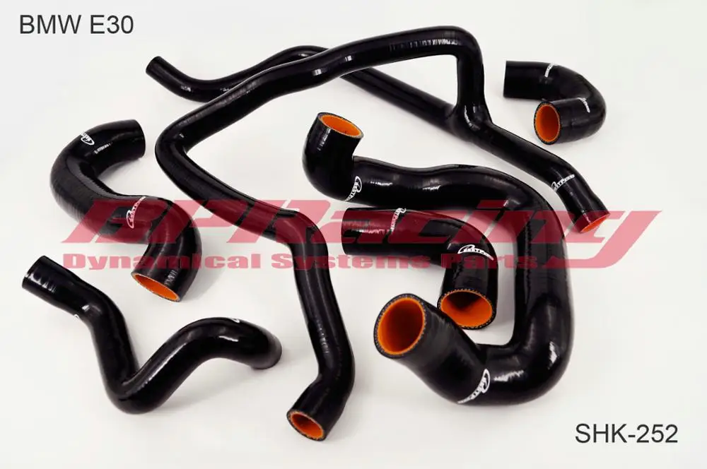 Силиконовый шланг охлаждающей жидкости радиатора для BMW E30 M20 325/325i 1989 1992