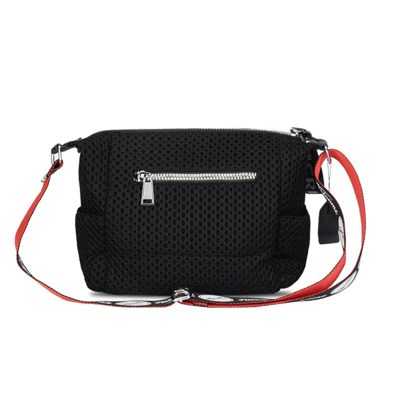 Goedkoop Travel Organizer Fashion Lady Schoudertas Hoge Kwaliteit Nylon Mesh Draagtas Outdoor Messenger Bag Luxe Designer Vrouwelijke Tas Nieuwe