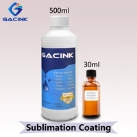 gacink 500ml special sublimation coating liquid pre treatment fluid for mug cup stone ceramic leather glass crystal marble metal
