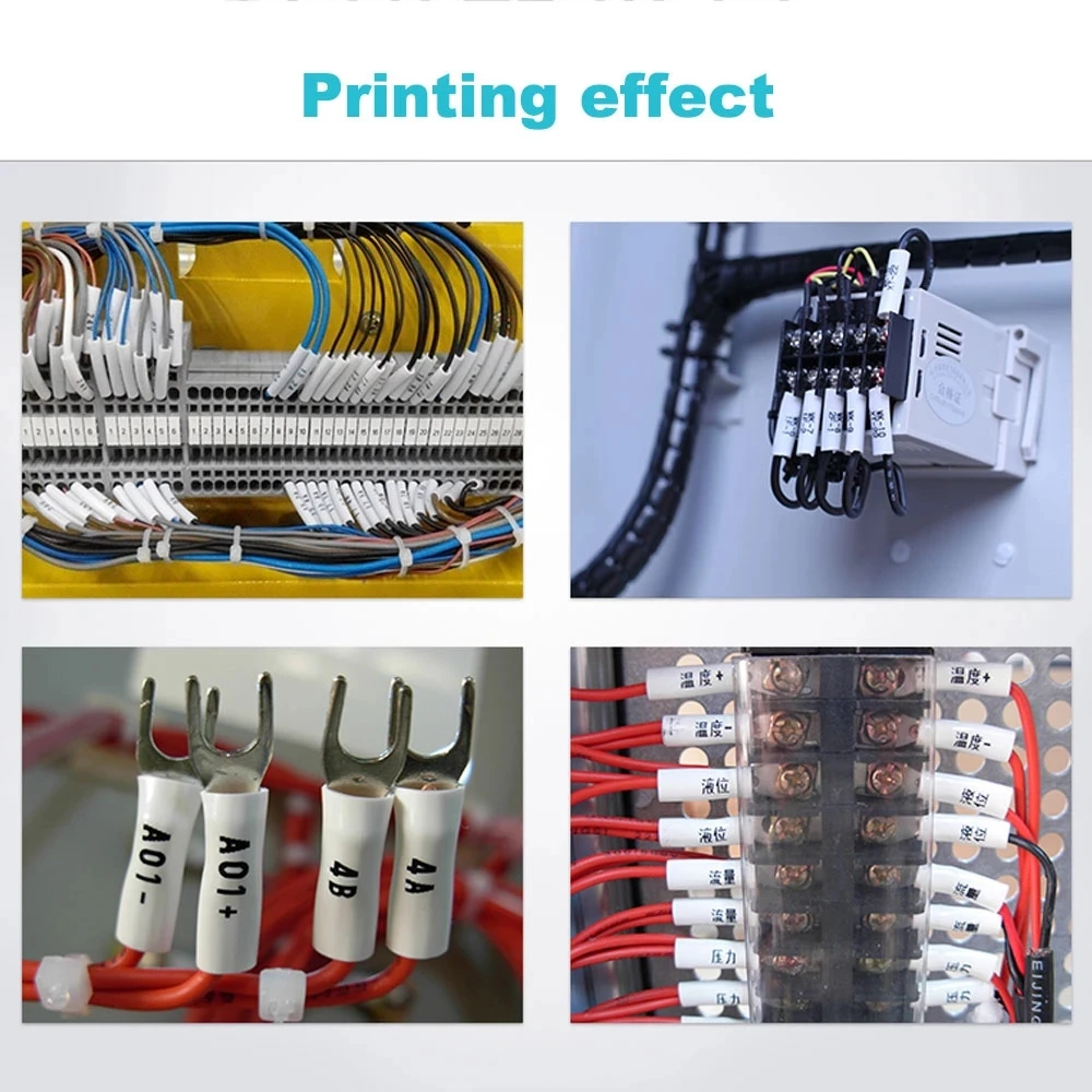 Absonic 4 шт. термоусадочные трубки HSe611 HSe 611 5 8 мм * 1 м запечатанных лент для кассетный