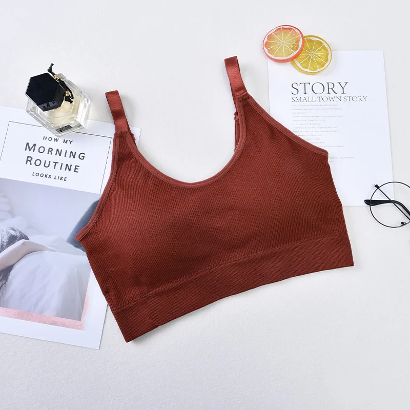 MS 2019 explosion goddess thread wrapped chest without rims tube tops beautiful back adjustable ladies sports underwear gathered |