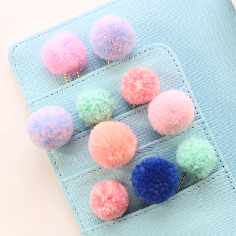 Domikee оригинальный креативный фетровый металлический цветной индекс скрепки