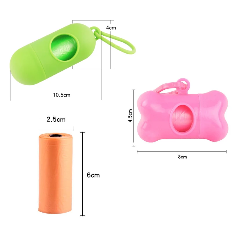 15 пакетов/рулон сумка для уборки домашних питомцев|Переноски собак| |