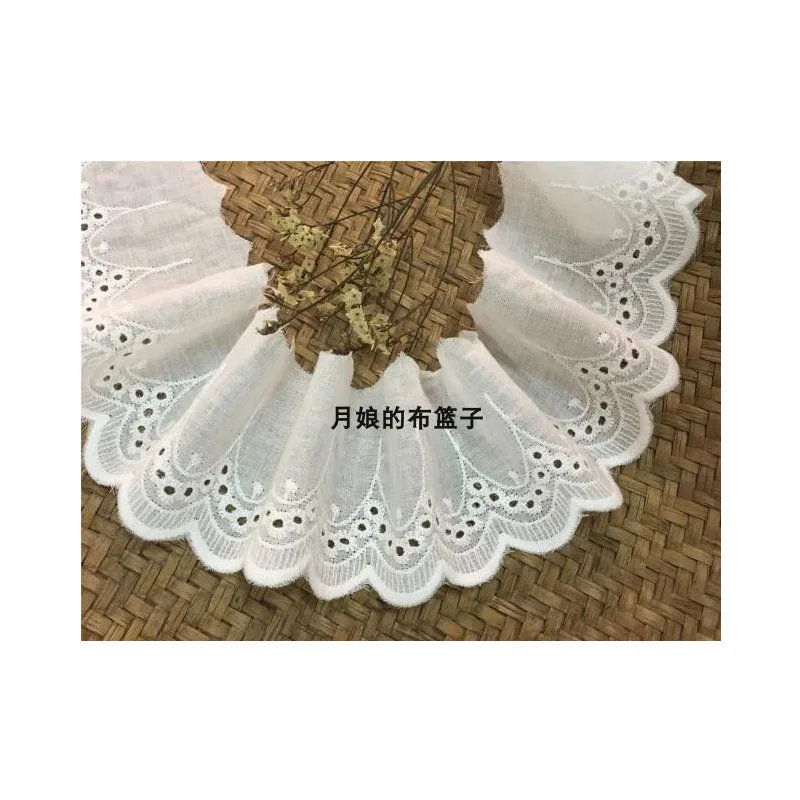 7 см белое хлопковое кружево | Дом и сад