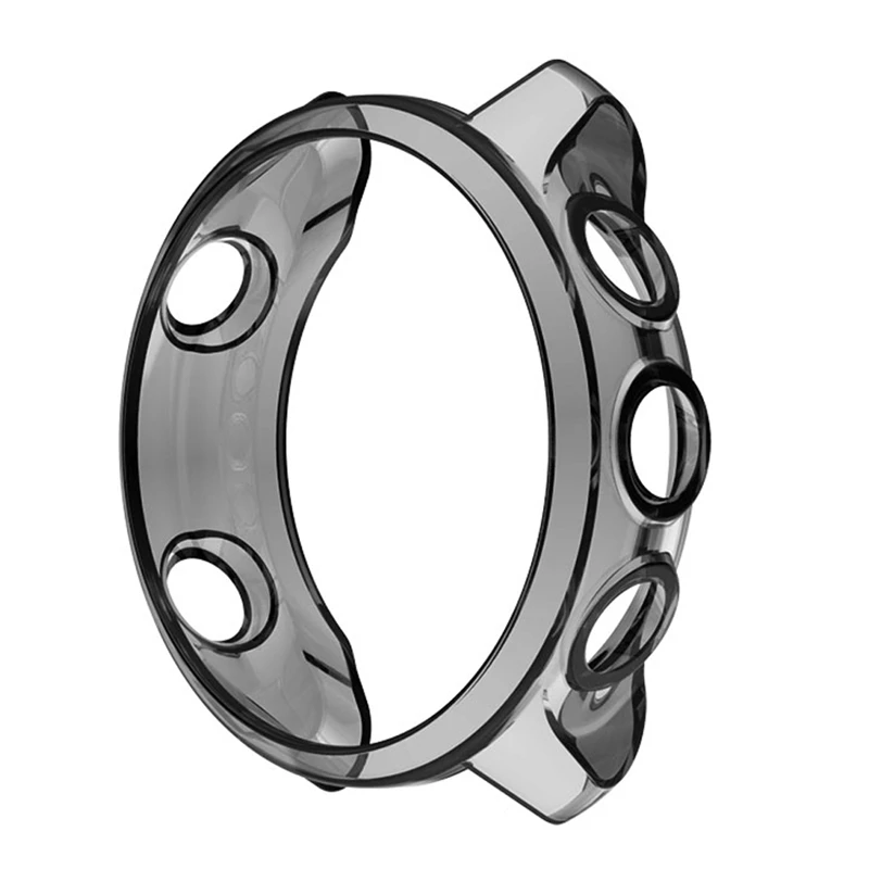 ТПУ чехол для часов мягкий держатель кожа Garmin Forerunner 245 защитный черная