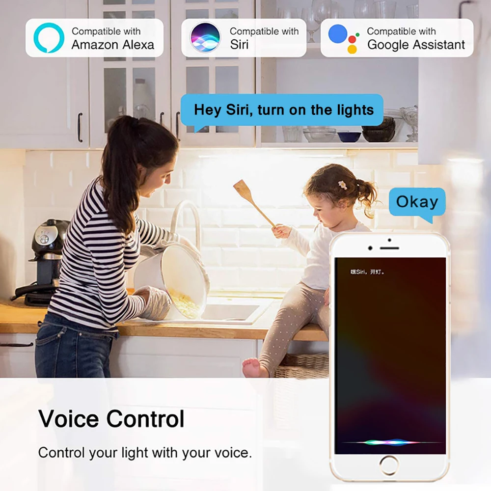 2020 умный светодиодный светильник лампы WI FI RGB E27 лампа 110V 8 5 W светодиоидная с