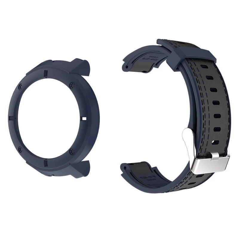 Ремешок для часов amazfit verge A1801 huami 3 band SIKAI сменный Браслет SIKAI также для verge lite - Цвет: cover and strap