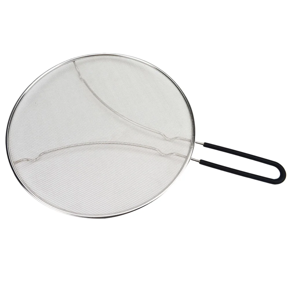 

1Pc Oil Baffle Net Oil Prevention Pot Lid Filter Pot Cover Household Filter Lid
