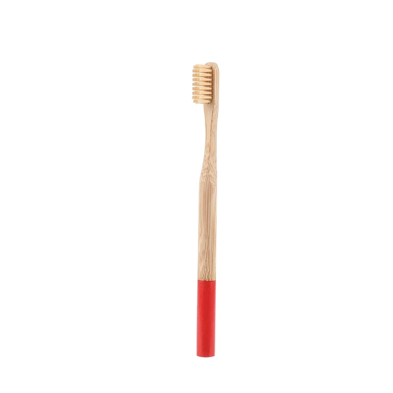 1pc Red 4/Redmi 2/1 шт. природный уголь бамбука Зубная щётка с зубные щетки с мягкой щетиной для жениха eco-friendly взрослых Зубная щётка для отбеливания зубов, зубные щетки - Цвет: 1pc Red
