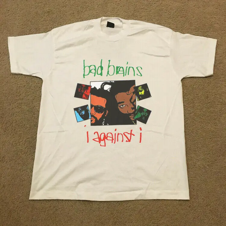 Винтаж футболка с надписью Bad Brains все размеры футболки для Для мужчин | Мужская