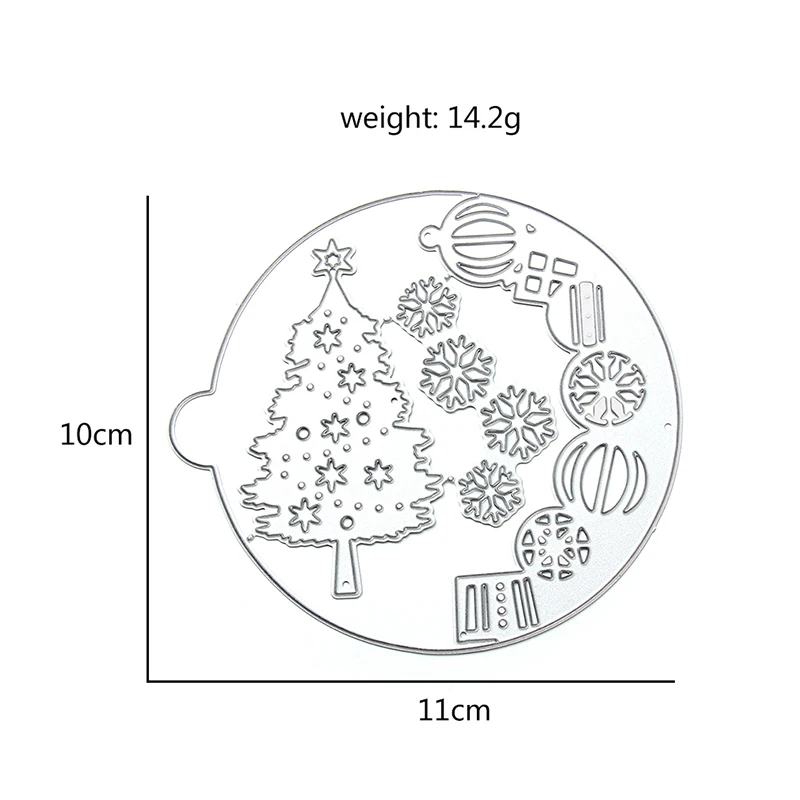 Углерода Сталь металлическое ремесло/заснеженных деревьев Бумага под давлением