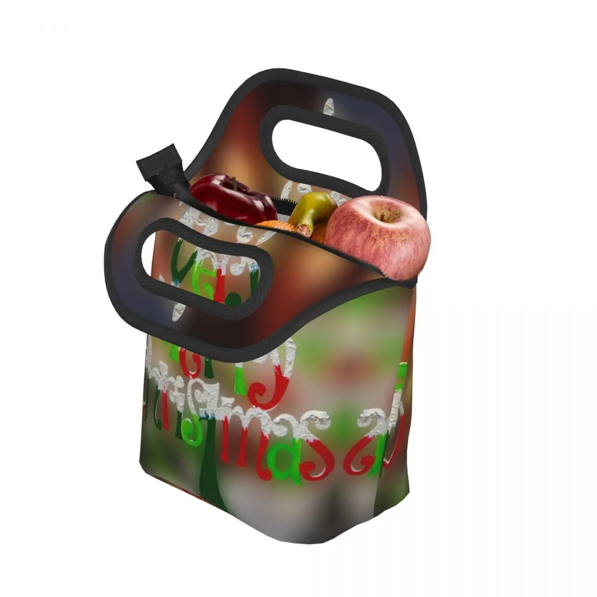 

Мужская и женская сумка для обеда с рождественским дизайном