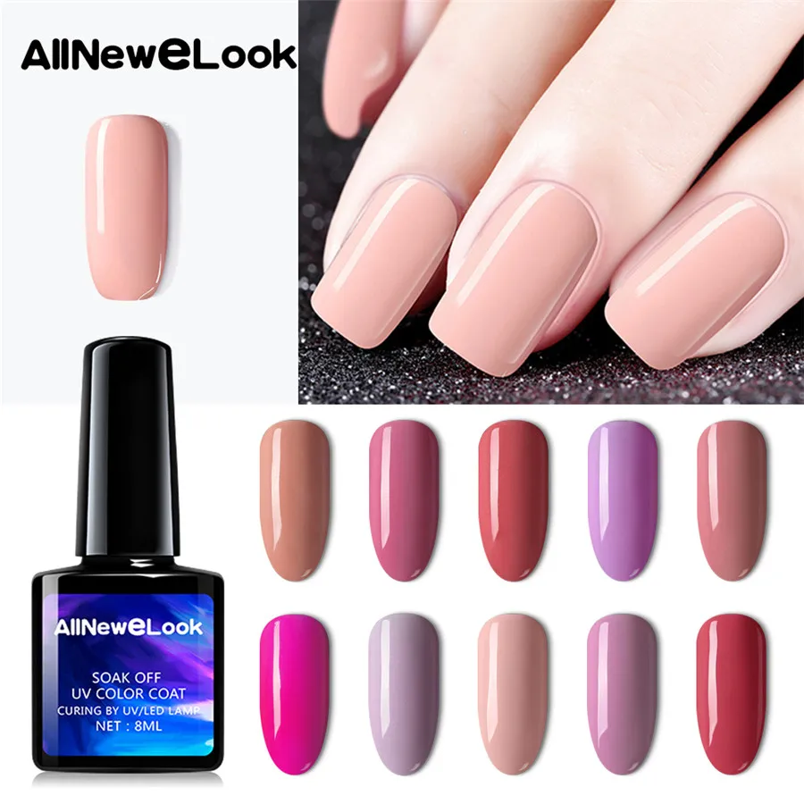 Цветной гель Allnewelook светодиодный Гель лак для ногтей Lot набор УФ полировки