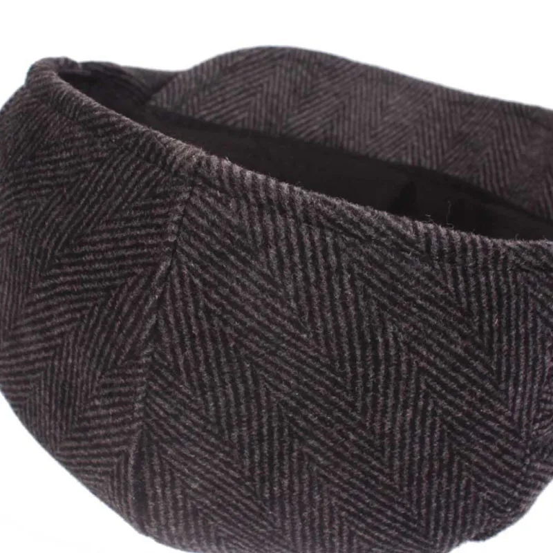 Зимняя мужская шапка с передним козырьком ren zi ni берет импортные товары среднего