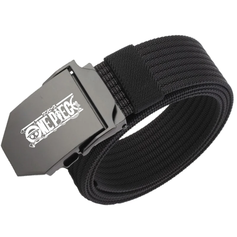 

One Piece Animation Peripherals Luffy Canvas Belt LAW Unisex