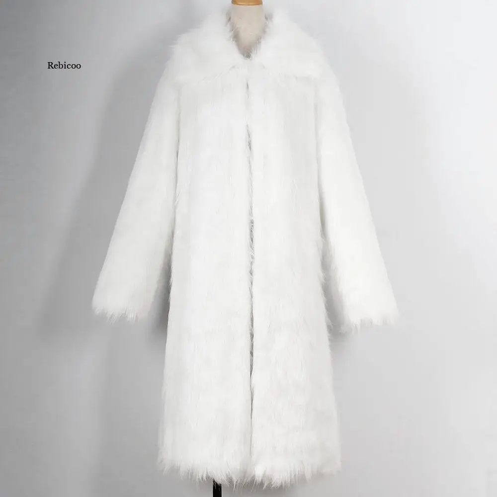 Осенне-зимняя мужская куртка с квадратным воротником длинное пальто из