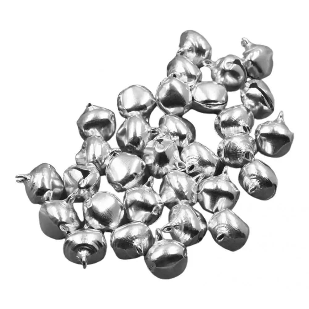 Износостойкие 100 шт. прочные подвесные украшения рождественские колокольчики