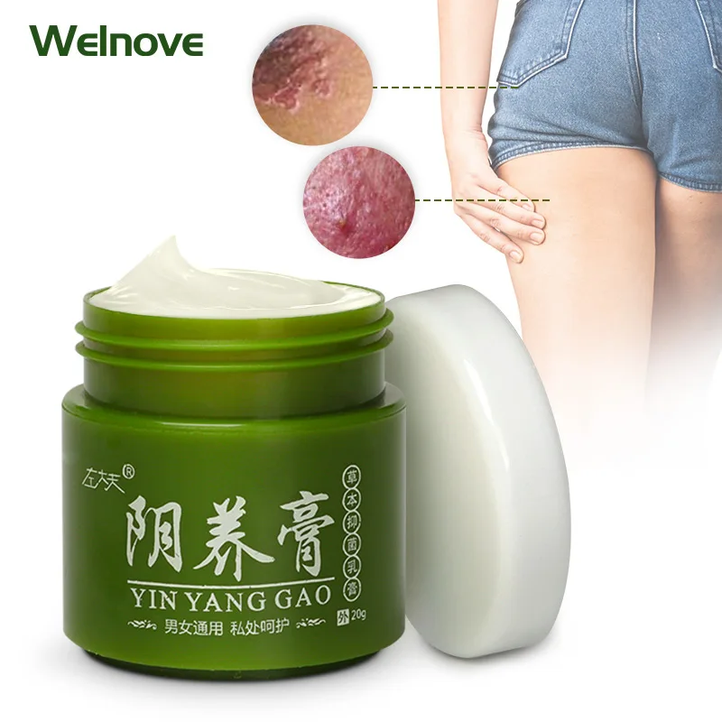 

1Pcs Herbal Antibacterial Ointment Remove Odor Pruritus Dermatitis Genital Vulva Itching Thigh Inside Itch Private Herbal Cream