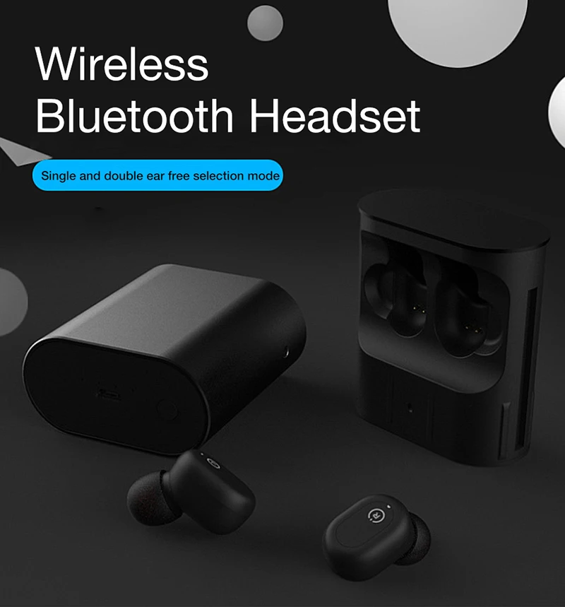 TWS беспроводные bluetooth наушники спортивные водонепроницаемые вкладыши IP68 мини