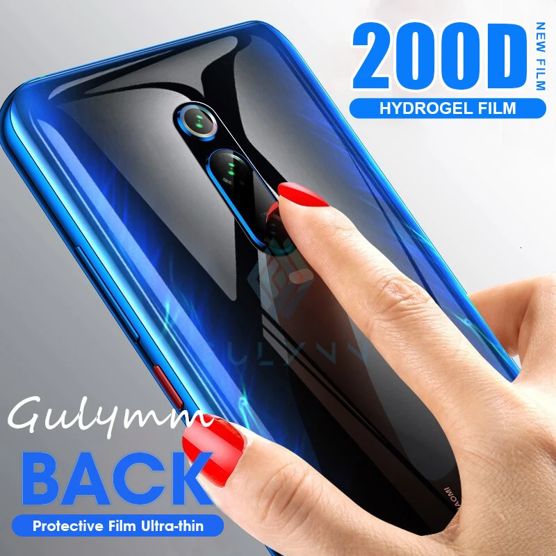 Гидрогелевая защитная пленка 200D для Xiaomi Redmi 7A Note 9 8T 5 6 7 8 K20 Pro Mix 2S 3 A3 Lite мягкая |