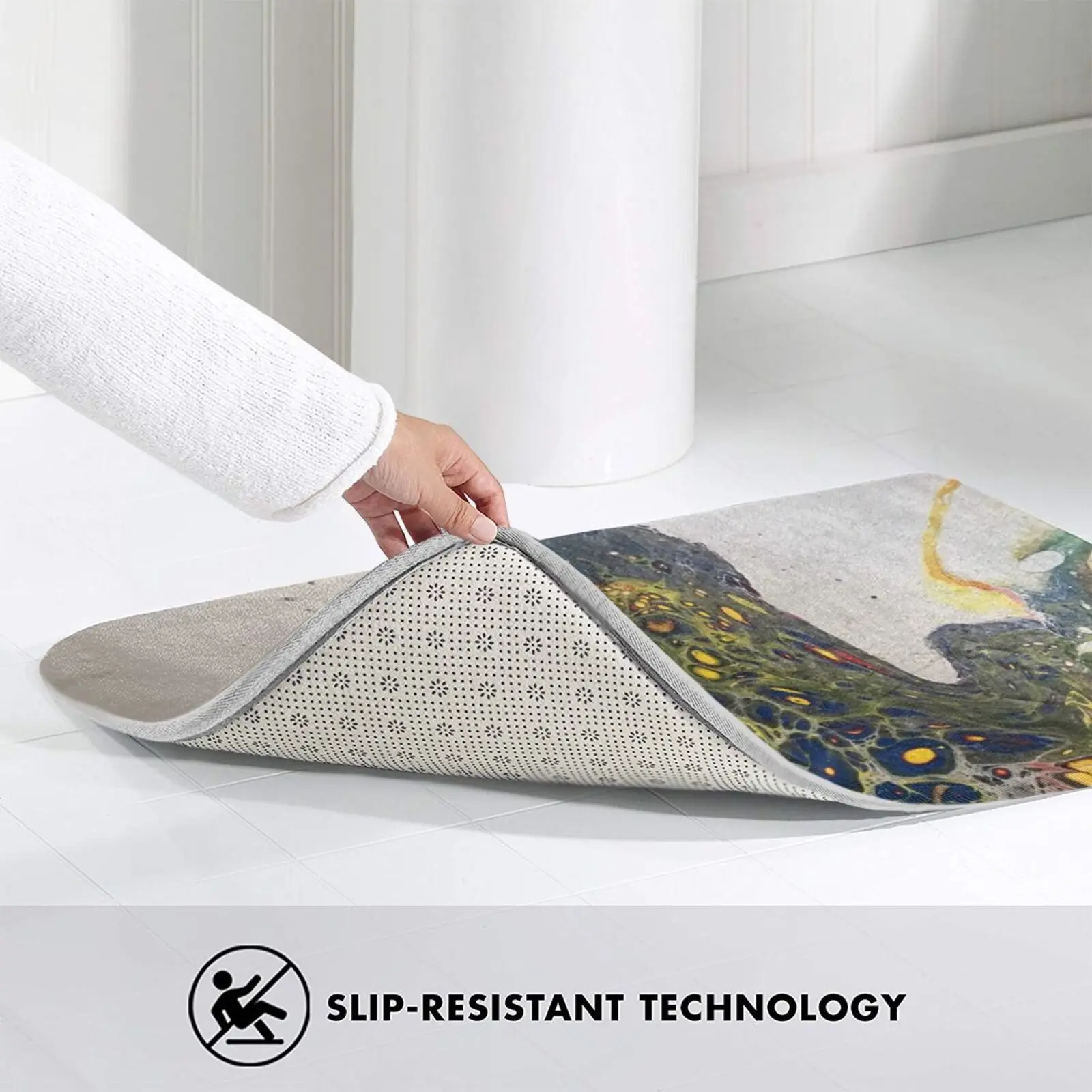 

Abstract Of Ones Beloved Dog Carpet 809 Carpet Abstract Dog Hidden Figure Pour Painting Scottie