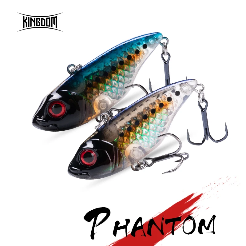 Рыболовные приманки Kingdom Phantom VIB 50 мм 10 5/14 г 65 21/25 тонущие воблеры искусственная