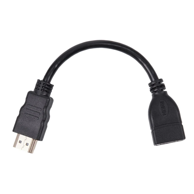 Hdmi мужчин и женщин удлинитель кабель короткий удобный для Google хром литой огонь ТВ