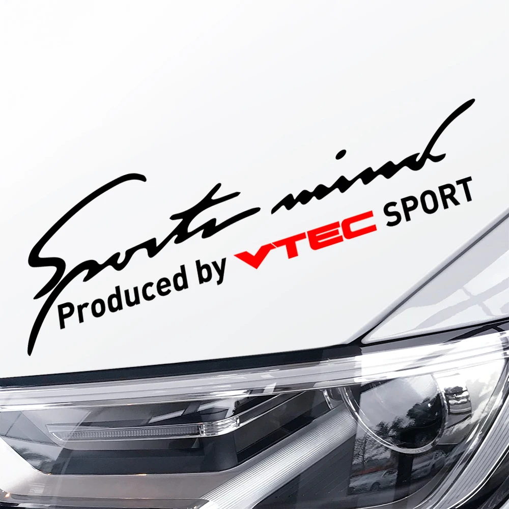 Автомобильные наклейки на лампу для бровей аксессуары Honda VTEC Civic CRV
