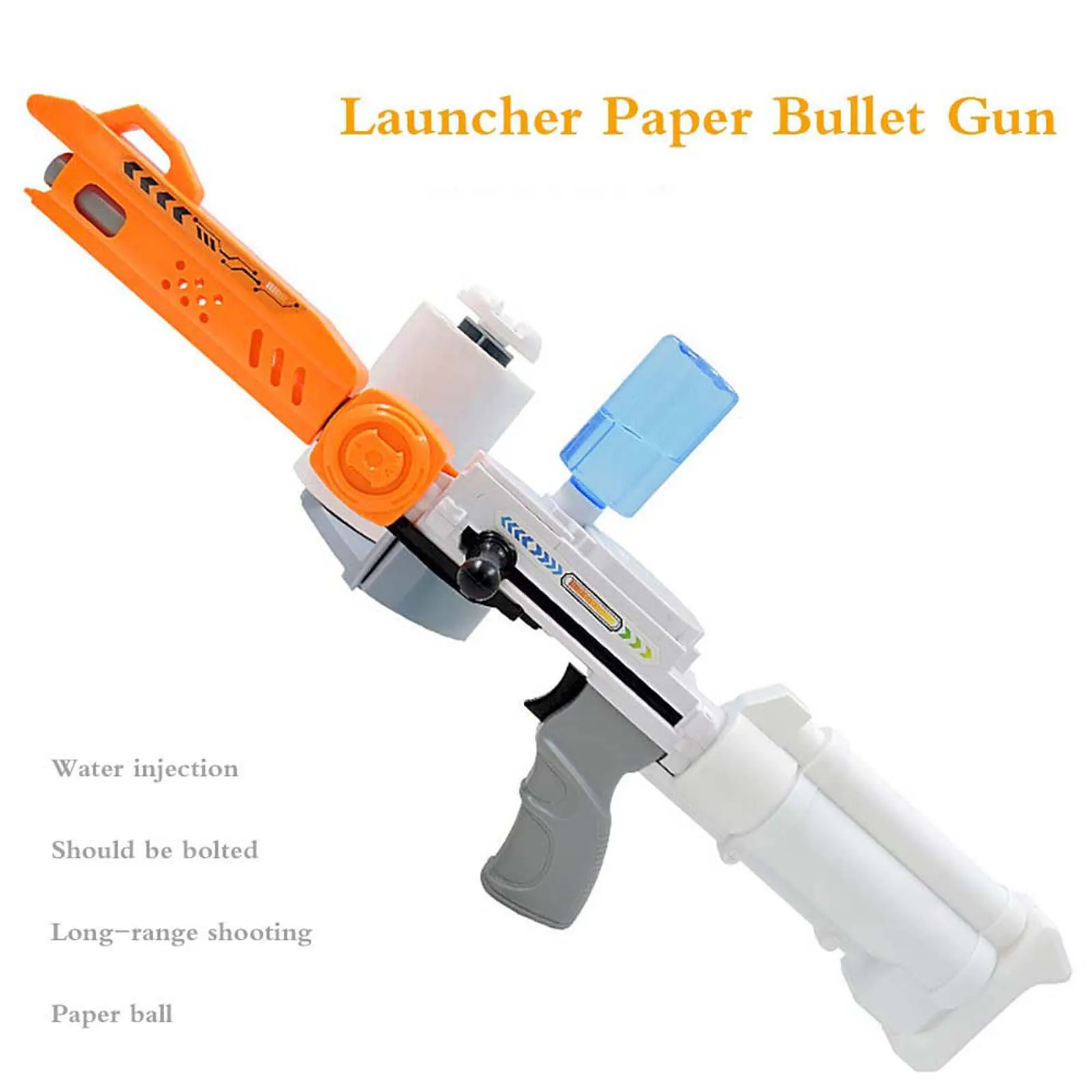 Страйкбольный Пистолет игрушка пусковая установка для туалетной бумаги