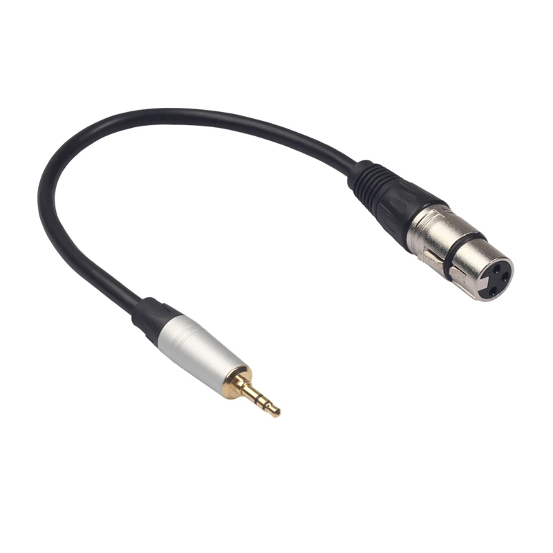 Xlr Сделано в Китае 3Pin Женский до 3 5 мм 1/8 дюйма Trs Мужской Разъем уплотнительное