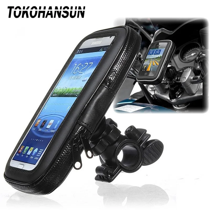 Водонепроницаемый велосипедный держатель для мобильного телефона