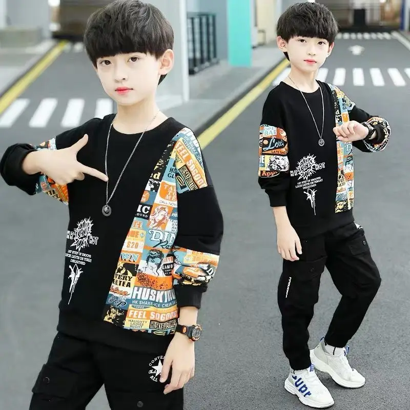 

Children wear suit spring autumn boy clothing suit Kids clothes sport clothes suit boys clothing sport set children tracksuit