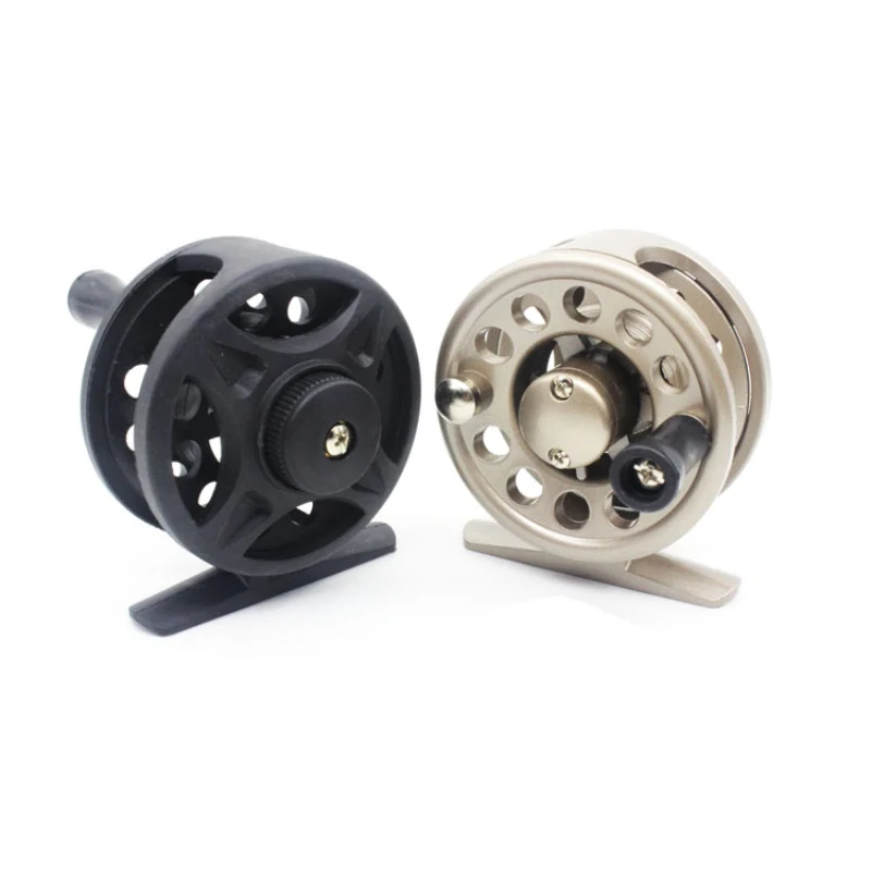 Пластик льда зимой Рыболовные катушки для вправо/левша рыболовецкий плот колесо